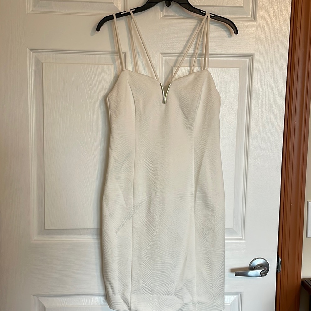 DONATED Guess Los Angeles white dress size 10